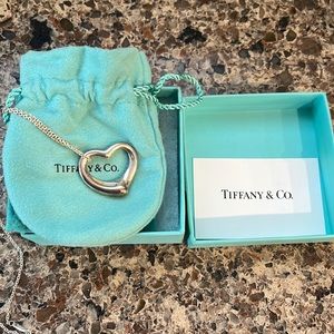Tiffany & Co. Elsa Peretti Open Heart Pendant